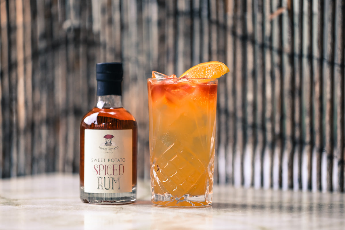 Spiced Rum Cocktail White Rum Orange Juice Spiced Rum The Sweet