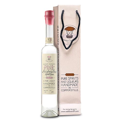 SP Pink Marshmalllow Moonshine Giftbag - The Sweet Potato Spirit Co