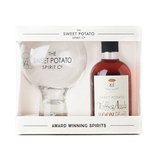 Toffee Apple Moonshine Globe Giftset - The Sweet Potato Spirit Co